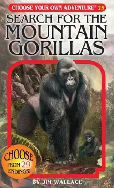 Search for the Mountain Gorillas [With Collectable Cards] by Jim Wallace