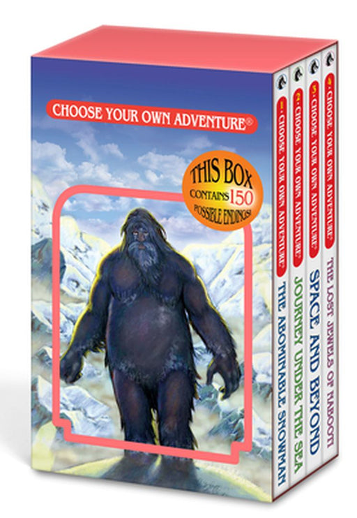 Choose Your Own Adventure 4-Book Set, Volume 1: The Abominable Snowman/Journey Under the Sea/Space and Beyond/The Lost Jewels of Nabooti by Chooseco