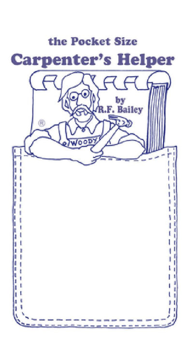 The Pocket Size Carpenter's Helper by R. F. Bailey