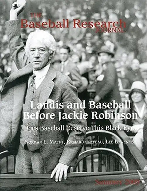 The Baseball Research Journal (Brj), Volume 38 #1 by Society for American Baseball Research (
