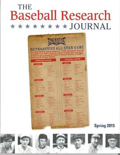 Baseball Research Journal (BRJ), Volume 44 #1 by Society for American Baseball Research (
