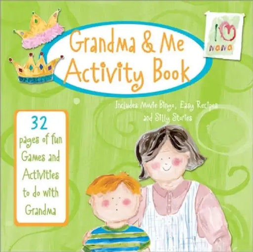 Grandma & Me Activity Book: 32 Pages of Fun Games and Activities to Do with Grandma by Marianne Richmond