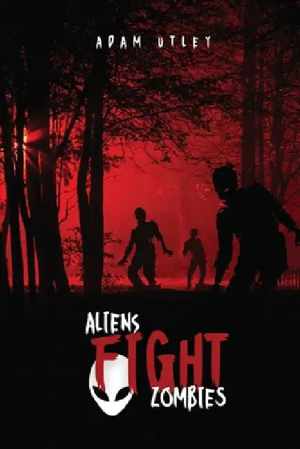 Aliens fight Zombies by Adam Utley