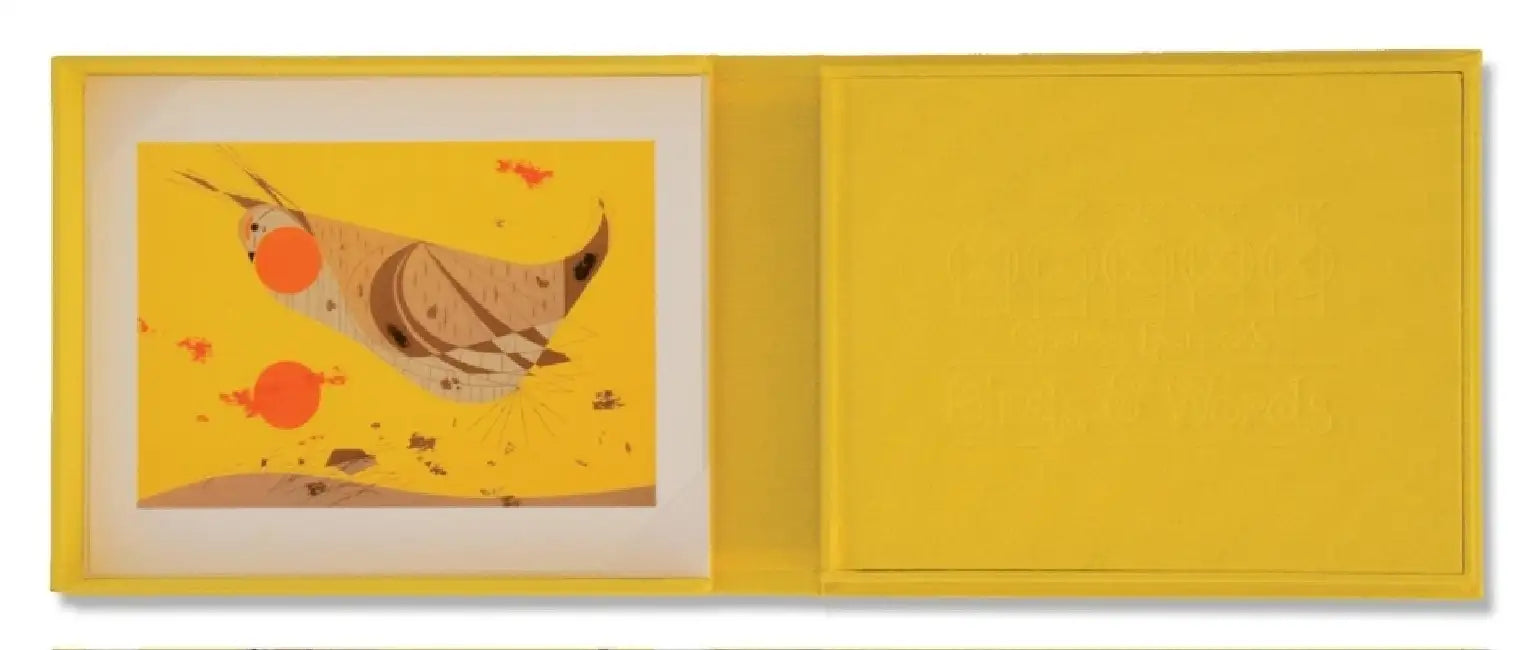 Charles Harper's Birds & Words [With Heath Hen Print] by Charley Harper