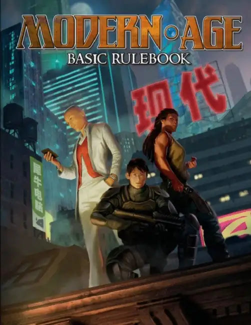 Modern Age RPG Basic Rulebook by Malcolm Sheppard