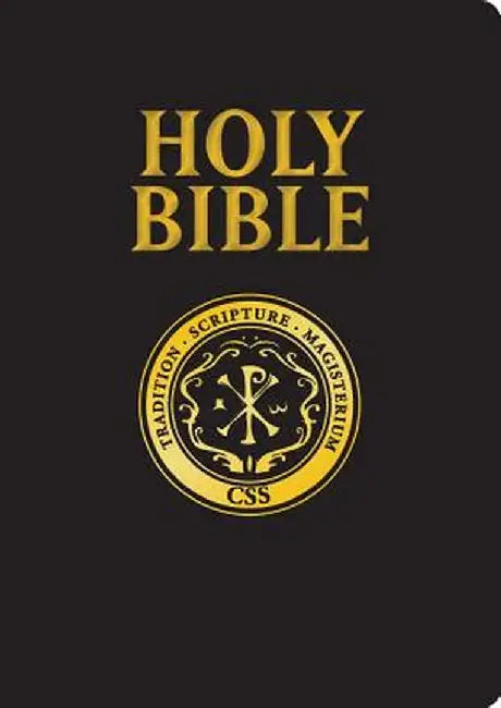 Official Catholic Scripture Study Bible-RSV-Catholic Large Print: Official Study Bible of the CSSI by (Rsv-Ce)