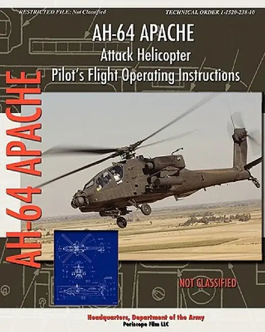 Ah-64 Apache Attack Helicopter Pilot's Flight Operating Instructions by Headquarters Department of the Army