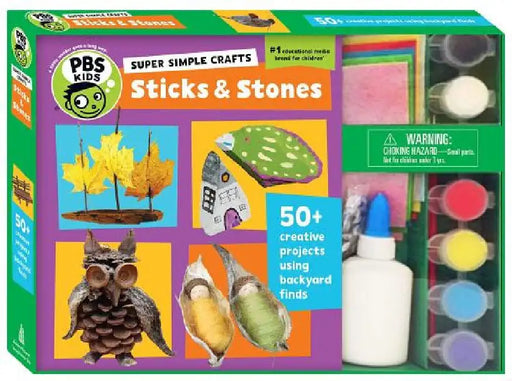Super Simple Crafts: Sticks and Stones, 1 by Editors of Pbs Kids
