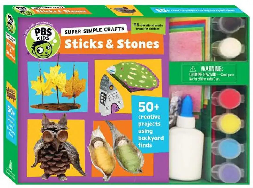 Super Simple Crafts: Sticks and Stones, 1 by Editors of Pbs Kids