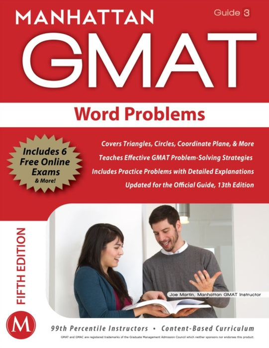 Word Problems Gmat Strategy Guide by Manhattan Gmat