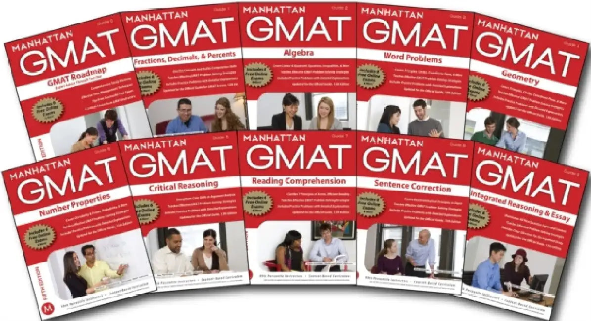 Manhattan Gmat Complete Strategy Guide Set 