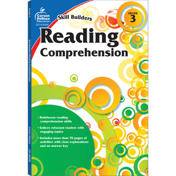 Reading Comprehension, Grade 3 by Carson-Dellosa Publishing Staff