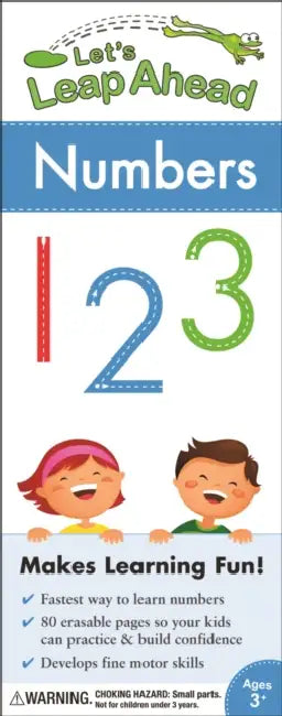 Let's Leap Ahead Numbers [With Pens/Pencils] by Alex A. Lluch