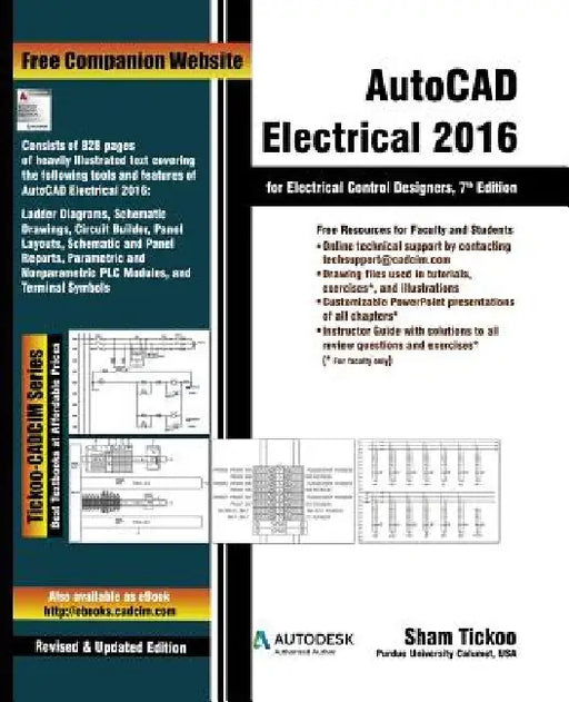 AutoCAD Electrical 2016 for Electrical Control Designers by Sham Tickoo Purdue Univ