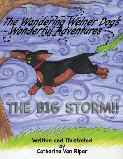 The Wandering Weiner Dog's Wonderful Adventures: The Big Storm!! by Catherine Van Riper