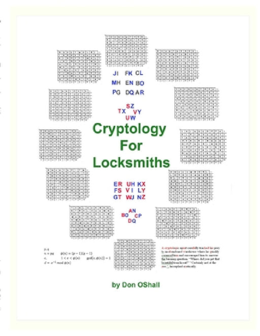 Cryptology For Locksmiths by Don Oshall