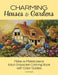 Charming Houses & Gardens: Make-a-Masterpiece Adult Grayscale Coloring Book with Color Guides by Linda Wright