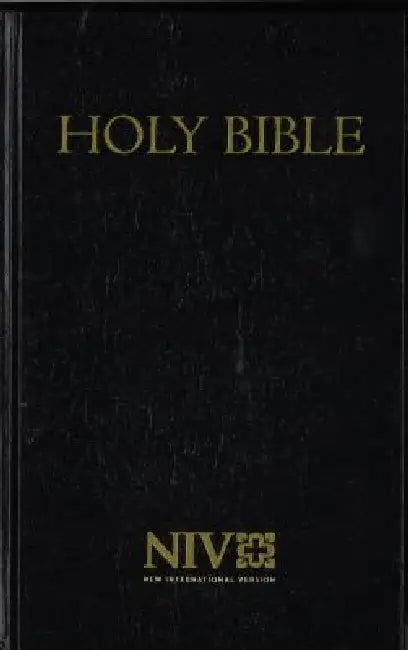 NIV Pew Bible - Blk 124049 by N/A
