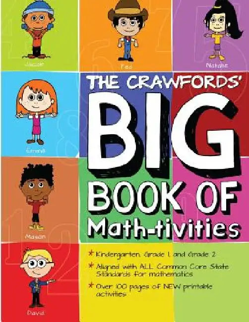 The Crawfords' Big Book of Math-tivities by Yvonne Crawford