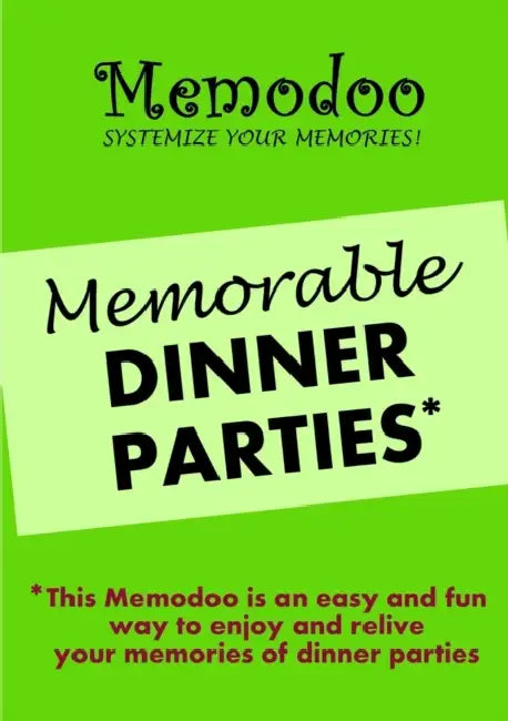 Memodoo Memorable Dinner Parties by Memodoo