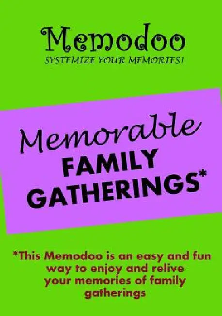 Memodoo Memorable Family Gatherings by Memodoo