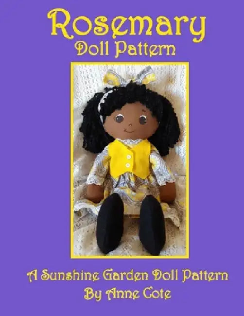 Rosemary: A Sunshine Garden Doll Pattern by Anne Cote