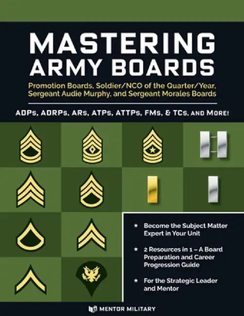 Mastering Army Boards by Mark Gerecht