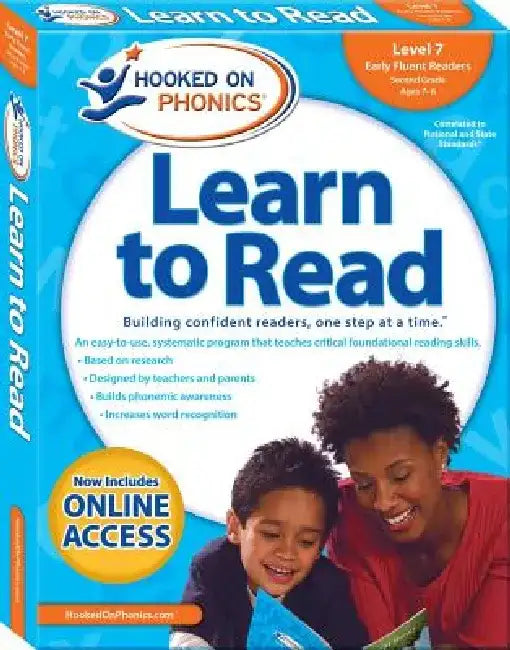 Hooked on Phonics Learn to Read - Level 7: Early Fluent Readers (Second Grade - Ages 7-8) by Hooked on Phonics