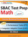 SBAC Test Prep: 7th Grade Math Common Core Practice Book and Full-length Online Assessments: Smarter Balanced Study Guide With Performance Task (PT) a by Lumos Learning