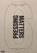 Pressing Matters 6 by The Department Upenn
