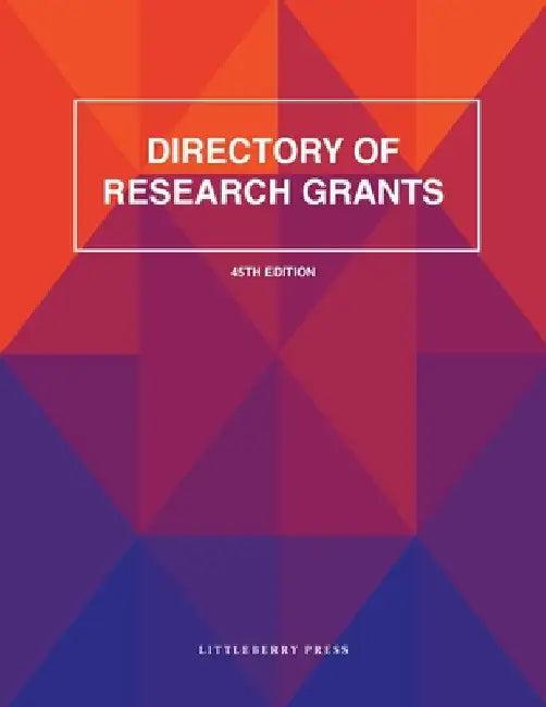 Directory of Research Grants by Louis S. Schafer