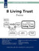 8 Living Trust Forms: Legal Self-Help Guide by J. T. Levine