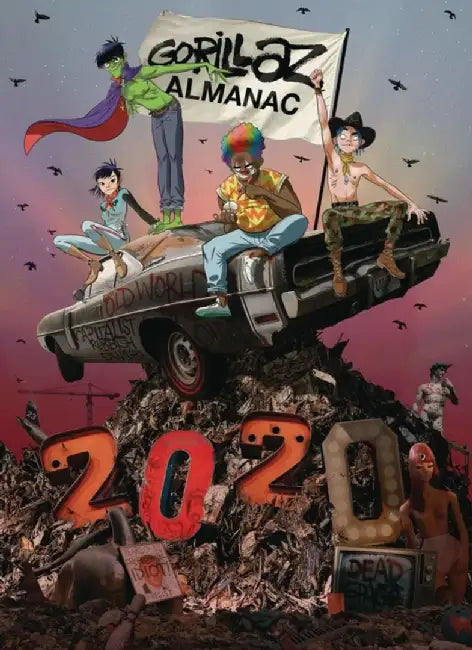 Gorillaz Alamnac by Jamie Hewlett