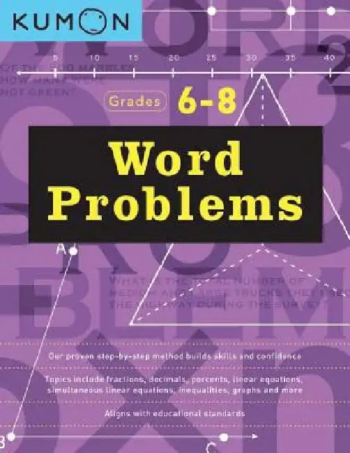 Word Problems Grades 6/8 by Kumon