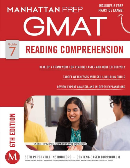Reading Comprehension Gmat Strategy Guide  by Manhattan Prep