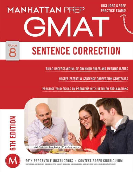 Sentence Correction Gmat Strategy Guide  by Manhattan Prep