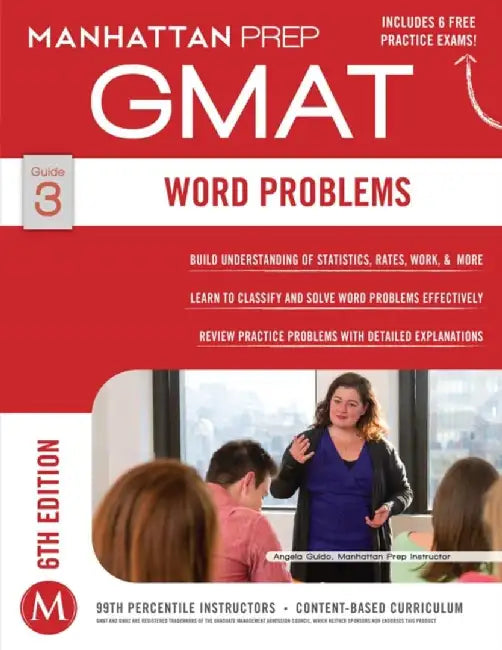 Word Problems Gmat Strategy Guide by Manhattan Prep