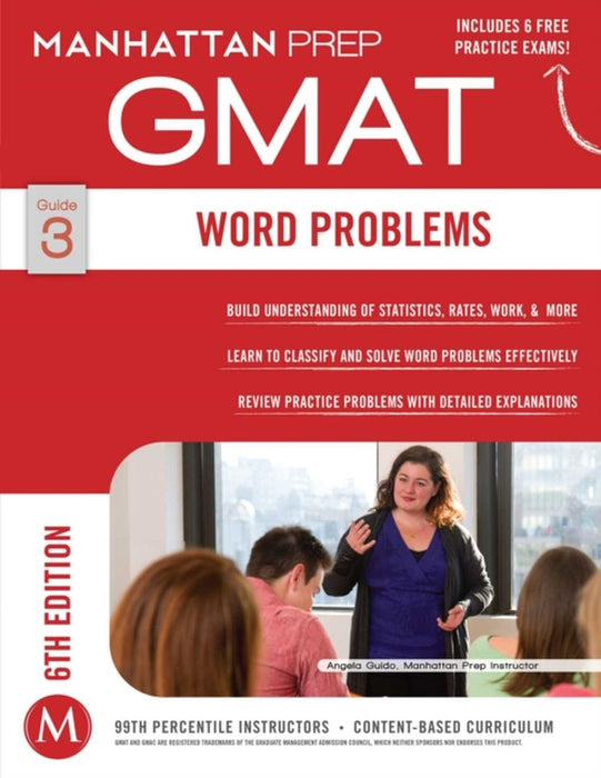 Word Problems Gmat Strategy Guide by Manhattan Prep