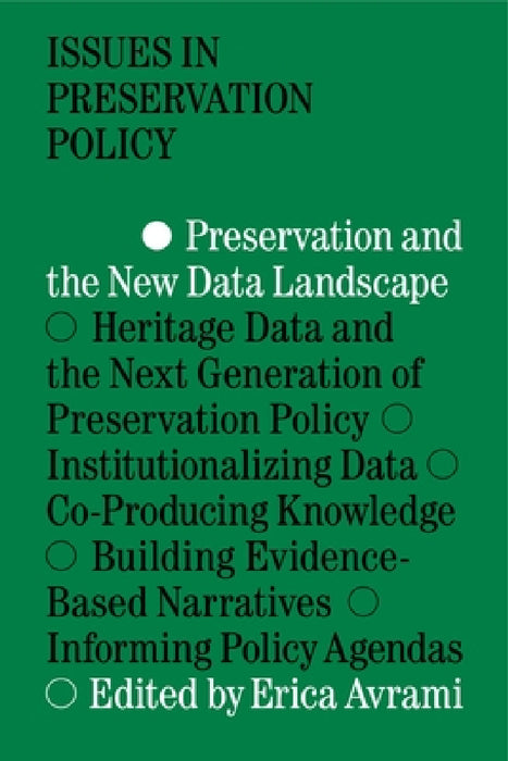 Preservation and the New Data Landscape by Erica Avrami