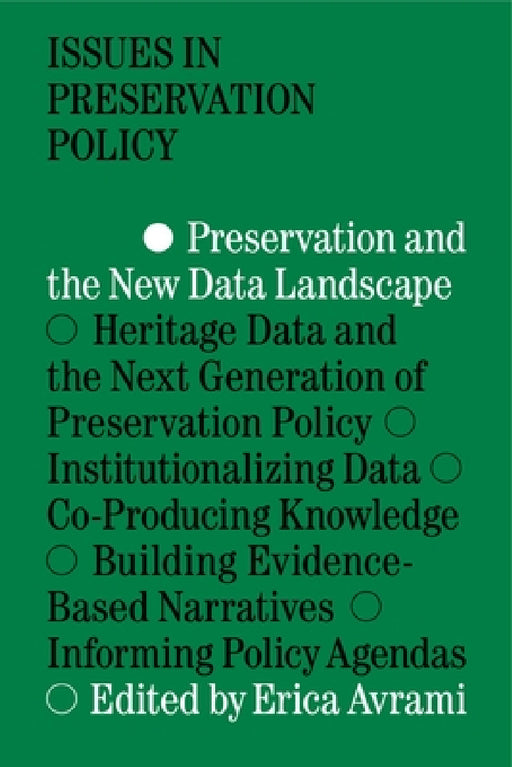 Preservation and the New Data Landscape by Erica Avrami
