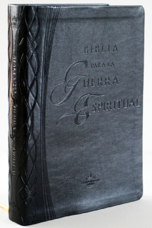 Rvr 1960 Biblia Para La Guerra Espiritual Negra Con Índice / Spiritual Warfare Bible, Black Imitation Leather with Index by Casa Creacion