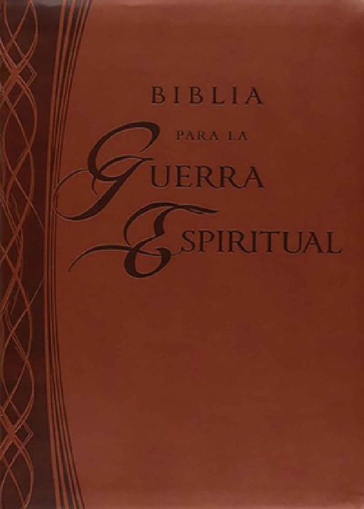 Rvr 1960 Biblia Para La Guerra Espiritual - Imitación Piel Marrón Con Índice / S Piritual Warfare Bible, Brown Imitation Leather with Index by Casa Creacion