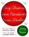 Merry Christmas Cursive Handwriting Practice Workbook by Jenny Pearson