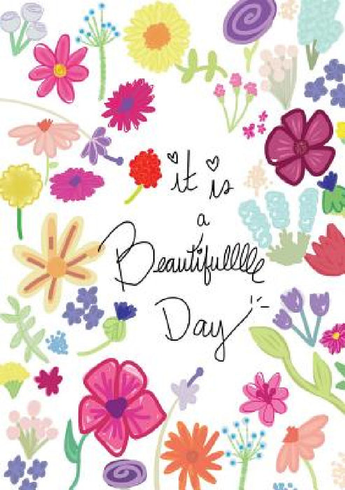 Super Planner - medium sized weekly view organizer, undated, floral theme by April Chloe Terrazas