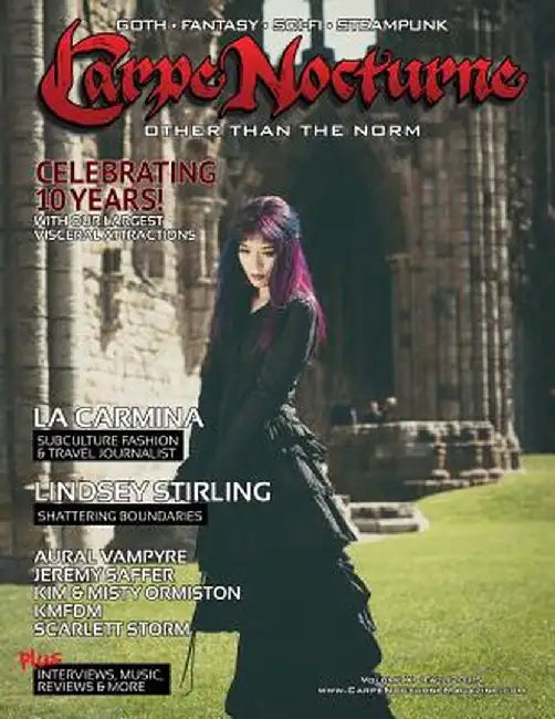 Carpe Nocturne Magazine Fall 2015: Volume X Fall 2015 by Various