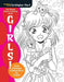 The Manga Artist's Coloring Book: Girls!: Fun Female Characters to Color by Christopher Hart