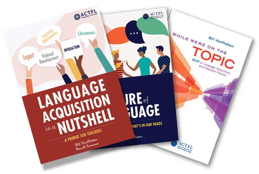 Bvp Bundle (While We're on the Topic, Nature of Language, Language Acquisition in a Nutshell) by Bill VanPatten