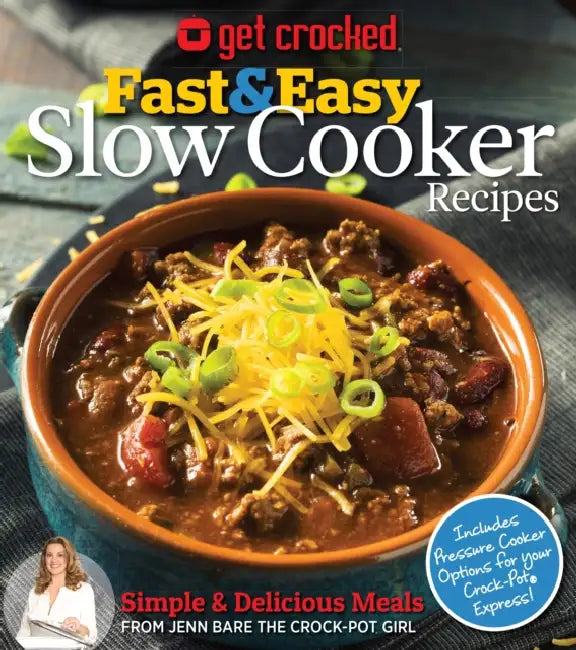 Get Crocked: Fast & Easy Slow Cooker Recipes by Jenn Bare, Media Lab Books