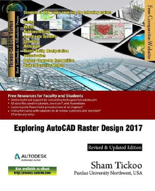 Exploring AutoCAD Raster Design 2017 by Cadcim Technologies