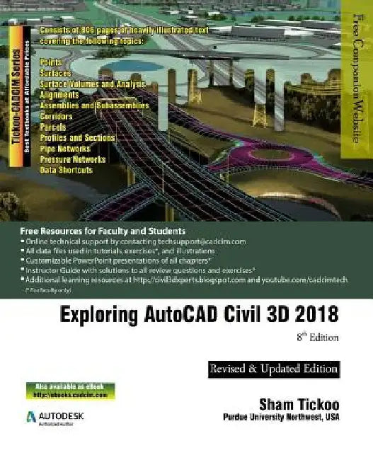 Exploring AutoCAD Civil 3D 2018 by Cadcim Technologies